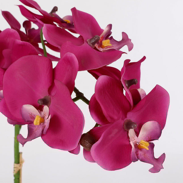 Artificial Phalaenopsis Plant in Flower Pot Tusca - H60 x Ø16 cm - Purple