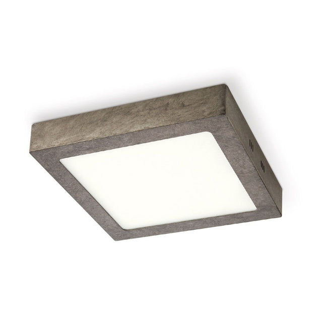 Home Sweet Home LED Ceiling Lamp Ska - Anthracite - Square 22/22/3.6cm