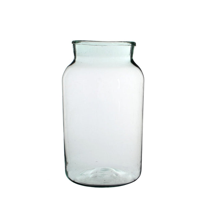 Vienne Vase - H44 x Ø25 cm - Recycled Glass - Transparent