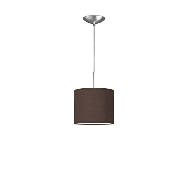 Home Sweet Home hanging lamp Tube Deluxe, E27, chocolate, 20cm