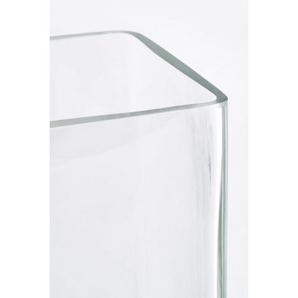 Britt Vase - L30 x W10 x H20 cm - Rectangle - Transparent