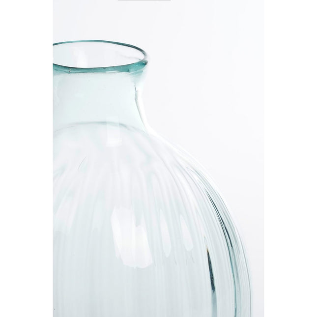Silena Vase - H26.5 x Ø23.5 cm - Recycled Glass