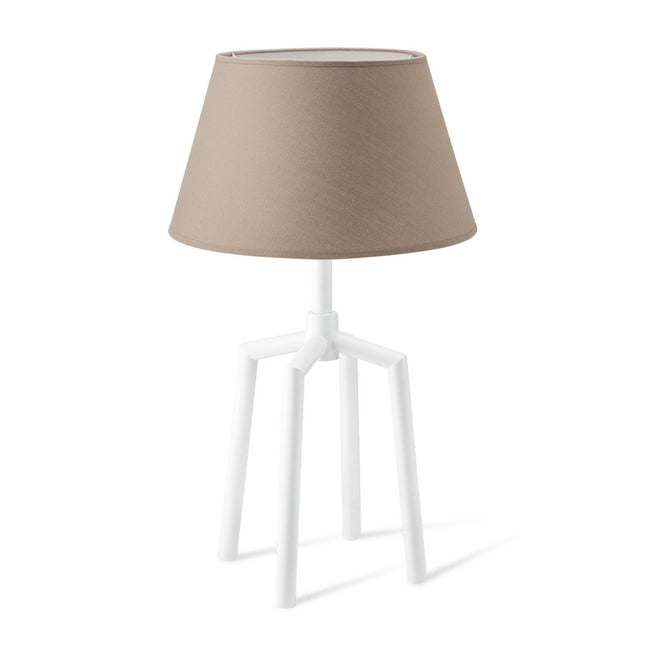 Home Sweet Home Table lamp Largo - Unique Spinn base - Taupe
