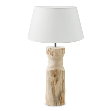 Home Sweet Home Table Lamp Largo with Bodo Wooden Lamp Base and Lampshade