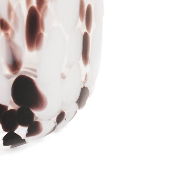 Housevitamin Vase Dots - White/Black - 18x25cm