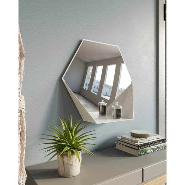 Gorillz Hive Wall Mirror - White