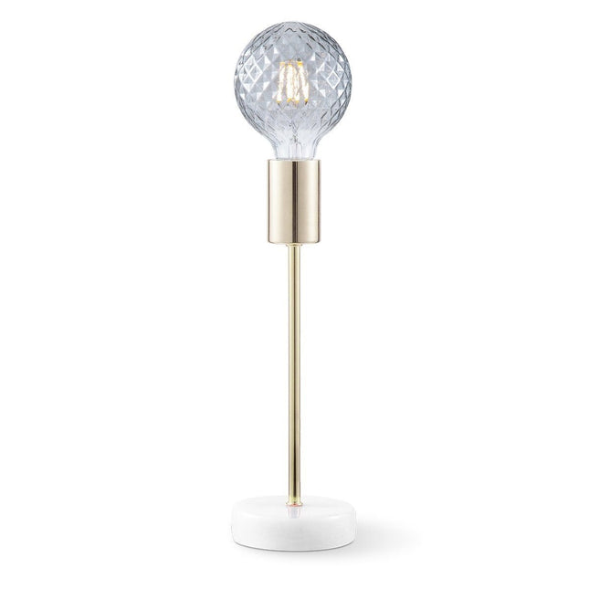 Home Sweet Home tafellamp Cava - Brons - 10/10/38cm bedlampje - Marmer