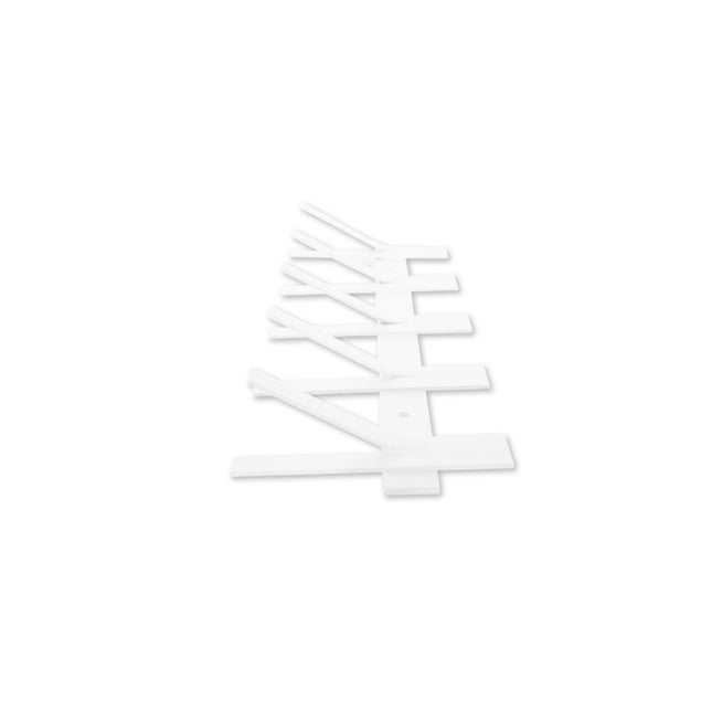 Gorillz Incision - Coat rack - Wall coat rack - 10 Coat rack hooks - Metal - White