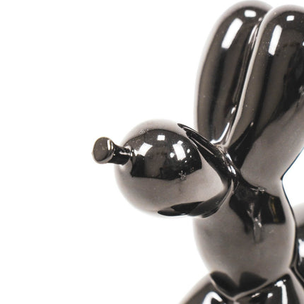 HV Doggy Style Balloon Ornament - Black - 8x18.5x8cm