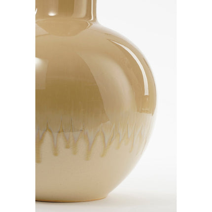Holm Vase - H52 x Ø34 cm - Ceramic - Cream