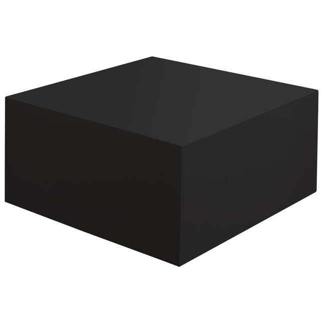 Salontafel 60x60x30cm zwart