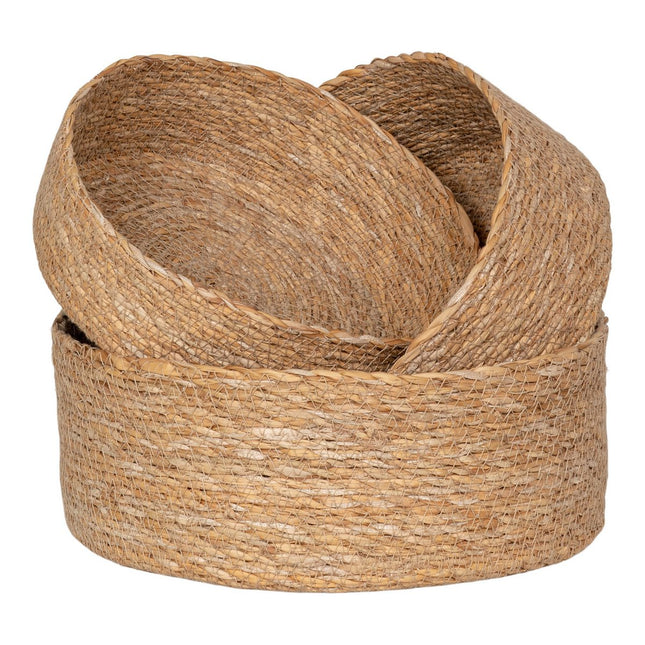 Batam Basket - Mand, zeegras, naturel, set van 3