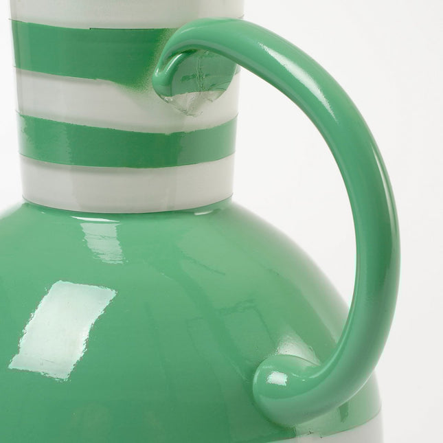 Bazaar Vase - H21 x Ø17.5 cm - Glass - Green