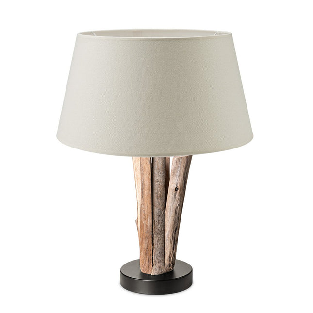 Home Sweet Home Table lamp Melrose with Bindy Wooden - Warm white