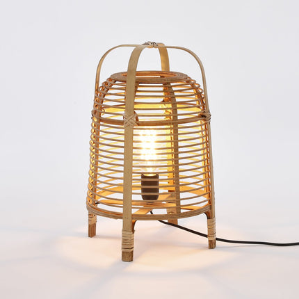 Page Table lamp - H41 x Ø27 cm - Bamboo - Light brown
