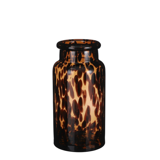 Tiger Vase - H30 x Ø15 cm - Brown