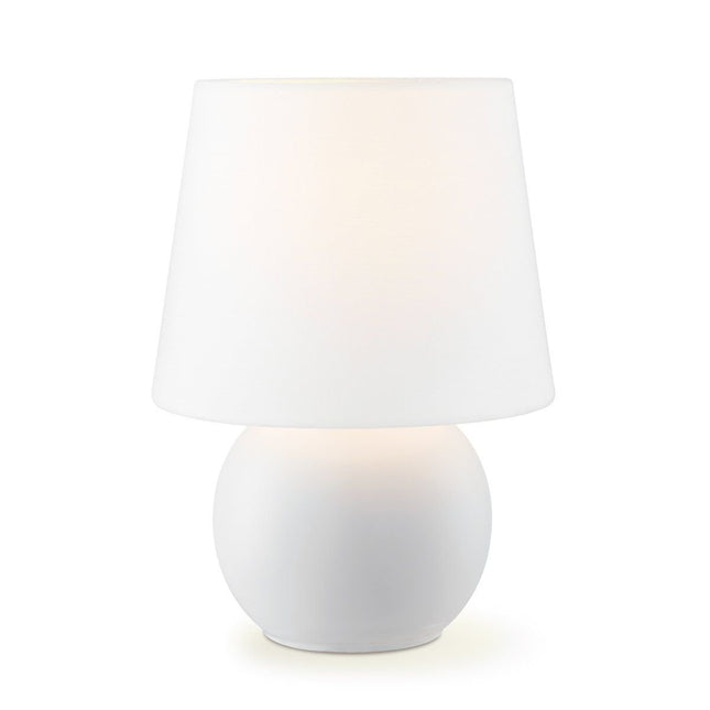 Home Sweet Home Modern Table Lamp Isla - white - 16/16/23cm - Bedside lamp