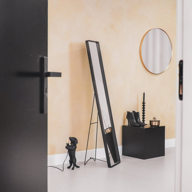 HV Full-length mirror - Black - 30x4x150cm