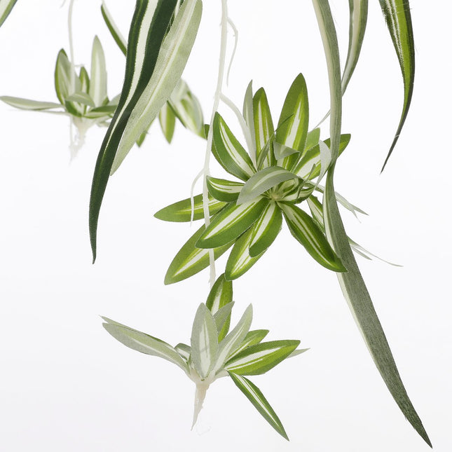 Chlorophytum Kunstplant in Bloempot Stan - H45 x Ø45 cm - Groen
