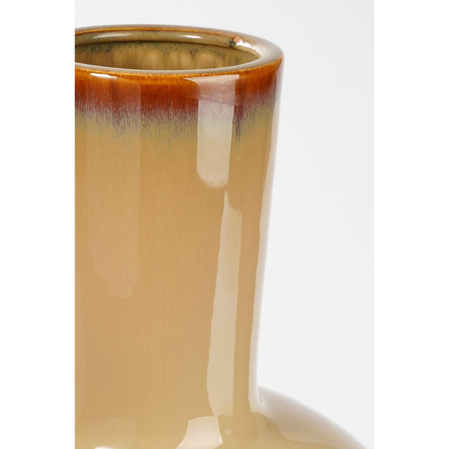 Holm Vase - H42 x Ø27.5 cm - Ceramic - Cream